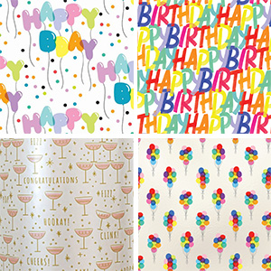 Party & Celebration Gift Wrap