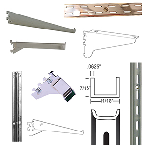 Slotted Wall Standards & Accessories