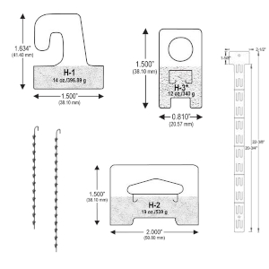 Merchandising Strips & Hang Tags