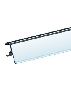 1”H Double Wire, Clip-Over, Hinged 1.25”H, Ticket molding