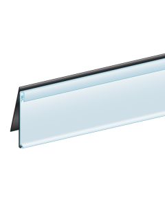 C-Channel, Clip-In, 1.23” Back Leg 1.25”H x 47.625”L, Ticket molding