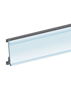 Hussmann® Extrusion, Clip-Over 1.25”H, Ticket molding
