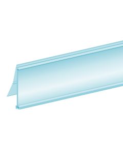 ClearVision® FlexChannel® Clip-In Ticket Molding 1.25”H x 47.625”L, Clear