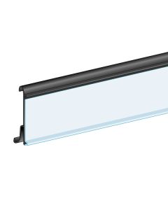 Hussmann® Extrusion, Clip-Over, Ticket molding