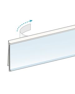C-Channel Clip in ClearVision Ticket Molding 1.21 back Leg 1.25" or 1.5"H x 47.625"L