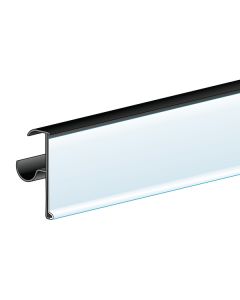 0.875” Double Wire, Clip-Over 1.25”H, Ticket molding