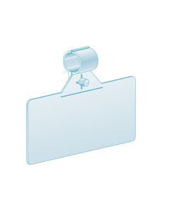 Wire Fence, Locking Label Holder, Natural