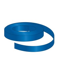 ShelfLife™ Colored Price Channel Insert, Unprinted 1.25”H x 100'L roll, Royal Blue