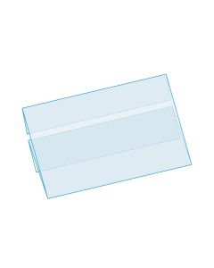 C-Channel, Clip-In, Center Position ShelfTalker™, Clear