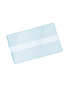 C-Channel, Clip-In, Top Position ShelfTalker™, Clear