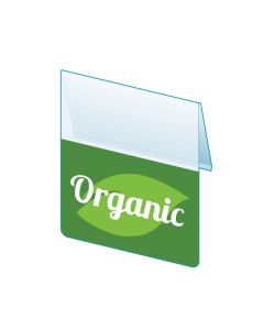 Organic Shelf Talker, 2.5"W x 1.25"H