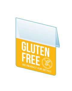 Gluten Free Shelf Talker, 2.5"W x 1.25"H