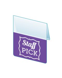 Staff Pick Shelf Talker, 2.5"W x 1.25"H