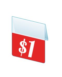 $1 Shelf Talker, 2.5"W x 1.25"H