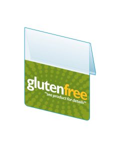 Gluten Free Shelf Talker, HealthTalker Series, 2.5"W x 1.25"H