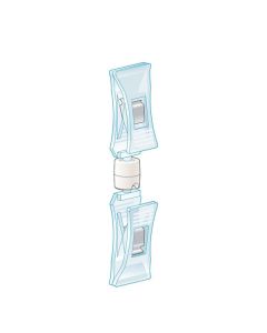TwistKlip™ Double Small Clip 1”W x 3.5”H