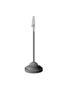 AlliKlip™ Straight Wire, Contour Sign Holder 6”H
