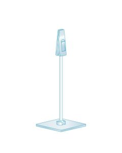 TwistKlip™ Micro Clip with Flat Base & Short Ext.