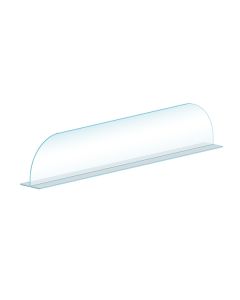 Shelf Divider 2-in-1, 3"H, Clear