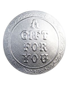 A Gift For You - Silver, Gift Labels