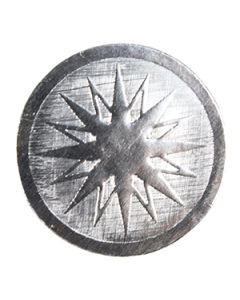 Starburst - Silver, Gift Labels
