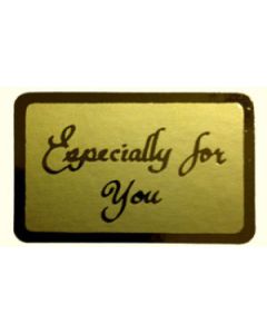Especially for You - Gold only, Gift Labels