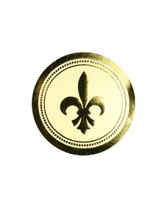 Fleur de Lis - Gold, Gift Labels