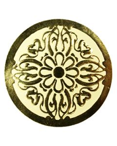 Crest - Gold, Gift Labels