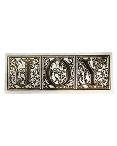 Joy - Silver, Gift Labels