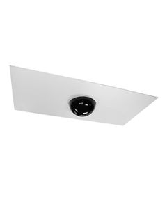 9" Security Smoke Dome with Panel & Light shield
