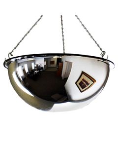 32" Full Mirror Dome Acrylic, 360 deg. Viewing area