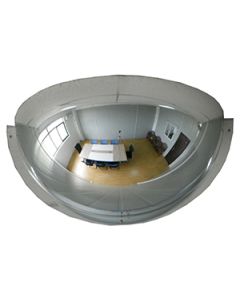 32" Half Mirror Dome Acrylic, 180 deg. Viewing area