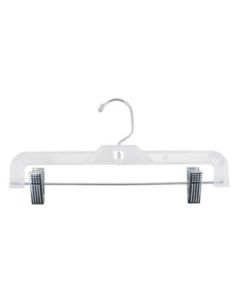 12" Clear, Pant/ Skirt Hangers