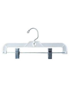 12" White, Pant/ Skirt Hangers