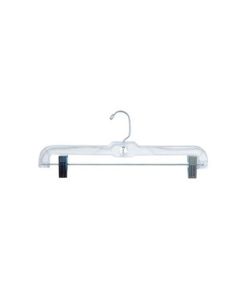 14" Clear, Pant/ Skirt Hangers