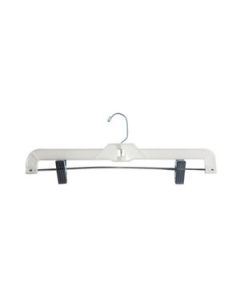 14" White, Pant/ Skirt Hangers