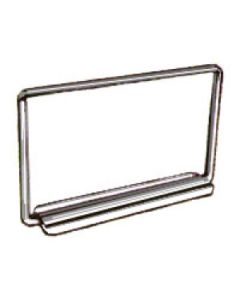 Countertop Metal Sign Card Frame with Felt Base, 5-1/2" x 7"