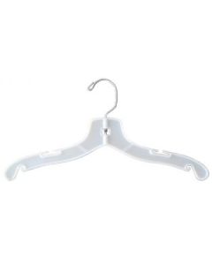 14" White, Heavy Duty Top Hangers with Metal Swivel