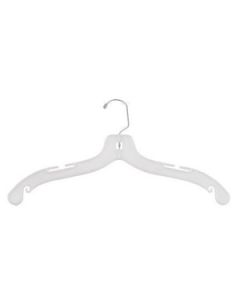 17" White, Heavy Duty Top Hangers