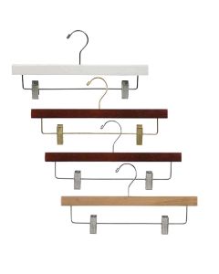 14" Wood Bottom Hanger with Clips
