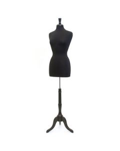Black, Womens Dress Form