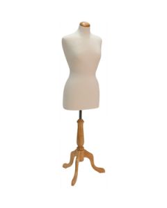 Cream, Womens Dress Form