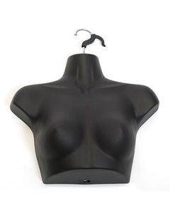 Molded Form 1/3rd Female Body, Chest, Black