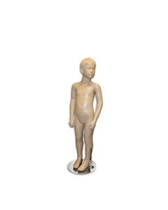 Mannequin Kids Boy Molded Hair, with Face Fleshtone 44"