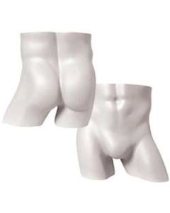 White, Male Full Round Butt Form