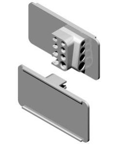 Quad wire Label Holders for Scanner Hooks