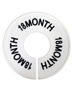 "18 MO" Round Size Dividers