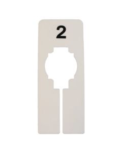 "2" Oblong Size Dividers