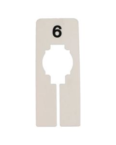 "6" Oblong Size Dividers