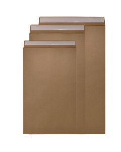 Gradual Gusset Natural Kraft Mailers